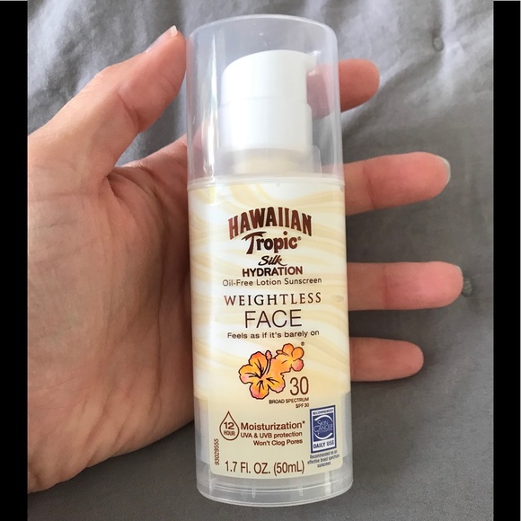 Hawaiian Tropic Makeup Hawaiian Tropic Weightless Face Sunscreen